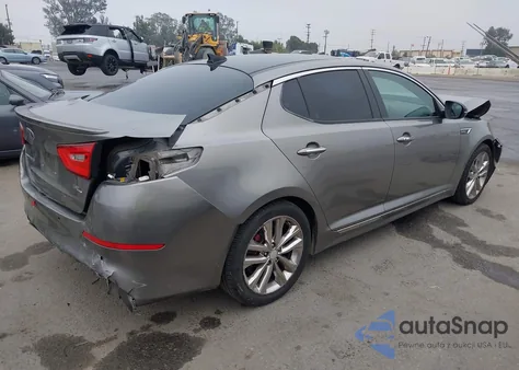 2014 Kia Optima Sxl Turbo из США, поврежденный, VIN 5XXGR4A61EG290740